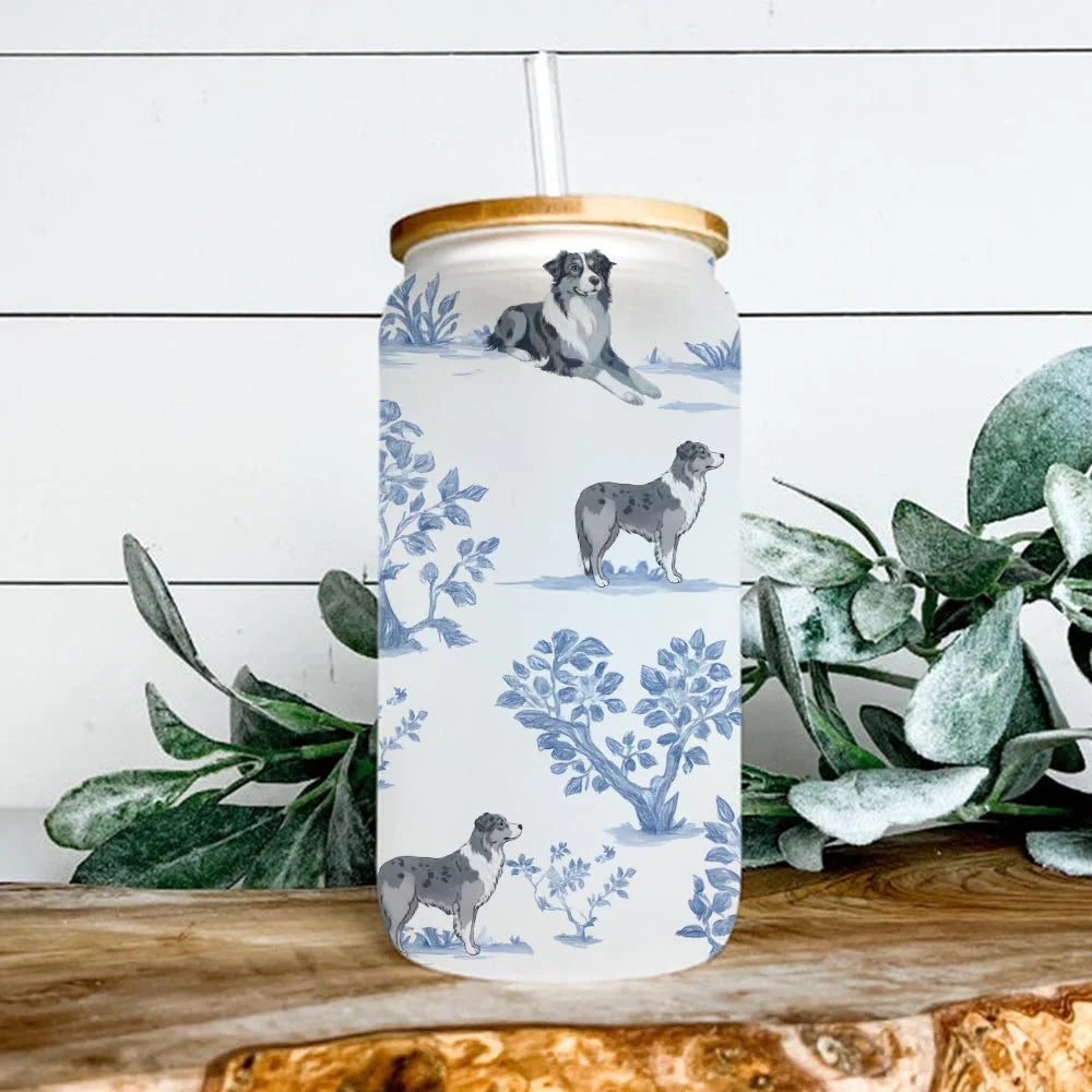 Cute Aussie Coffee Mug, Australian Shepherd Dog Lover Gift, Funny Dog Mom Cup, Personalized Pet Owner Mug, Puppy Lover Birthday Present