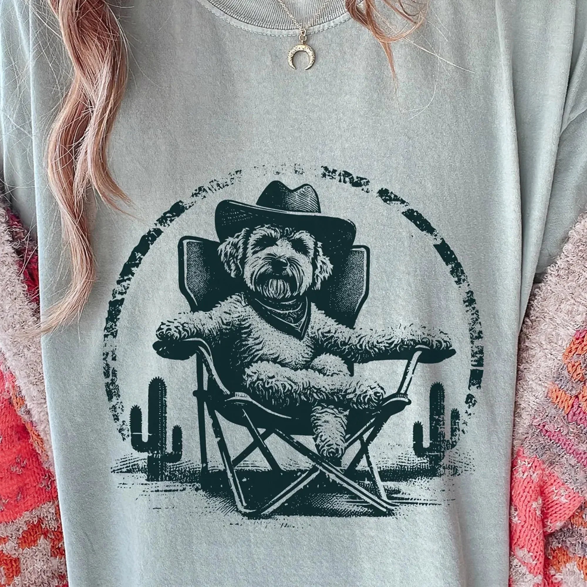 Vintage Lagotto Shirt – Western Cowboy Lagotto Tee