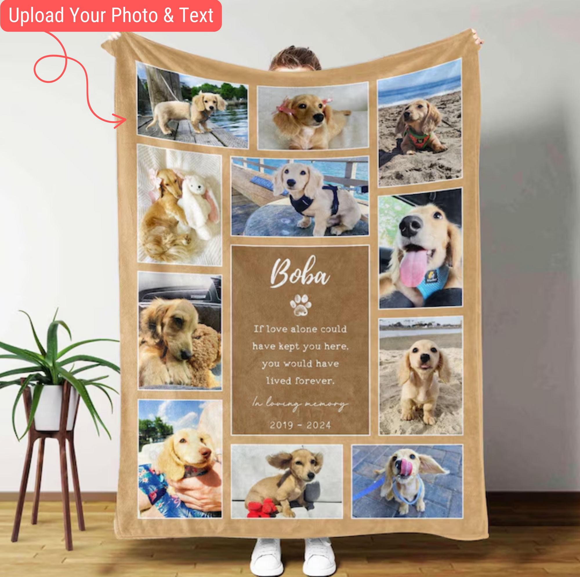 Personalized Photo Blanket