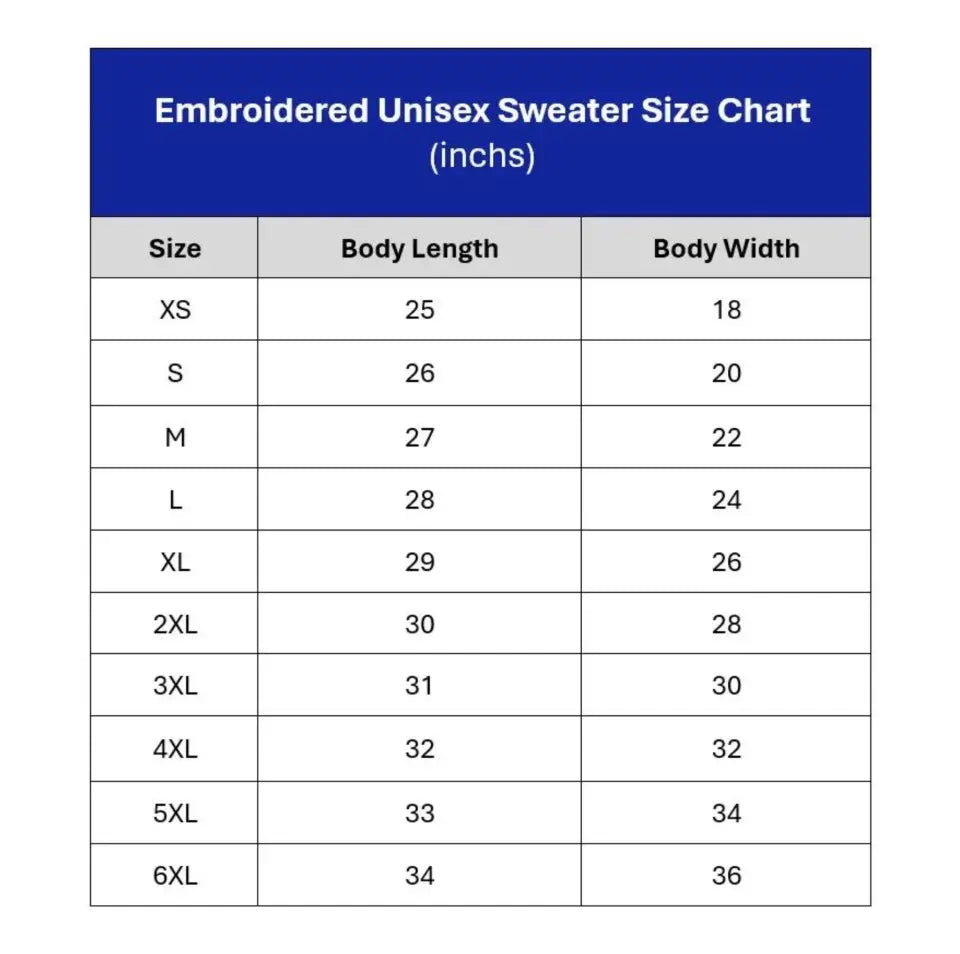 size-chart