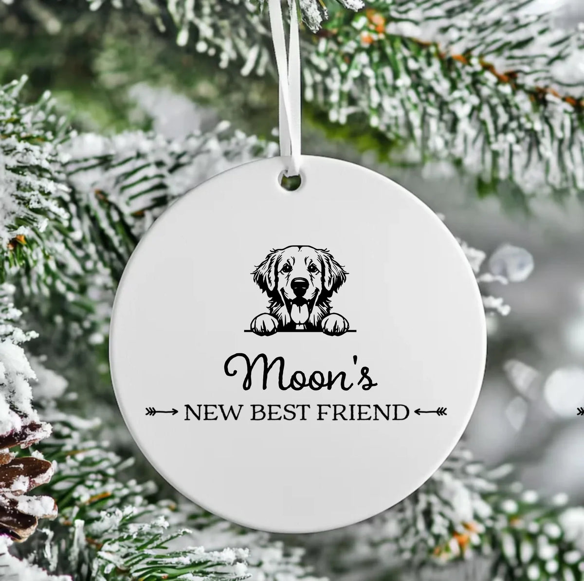 Ceramic Circle Ornament (1)