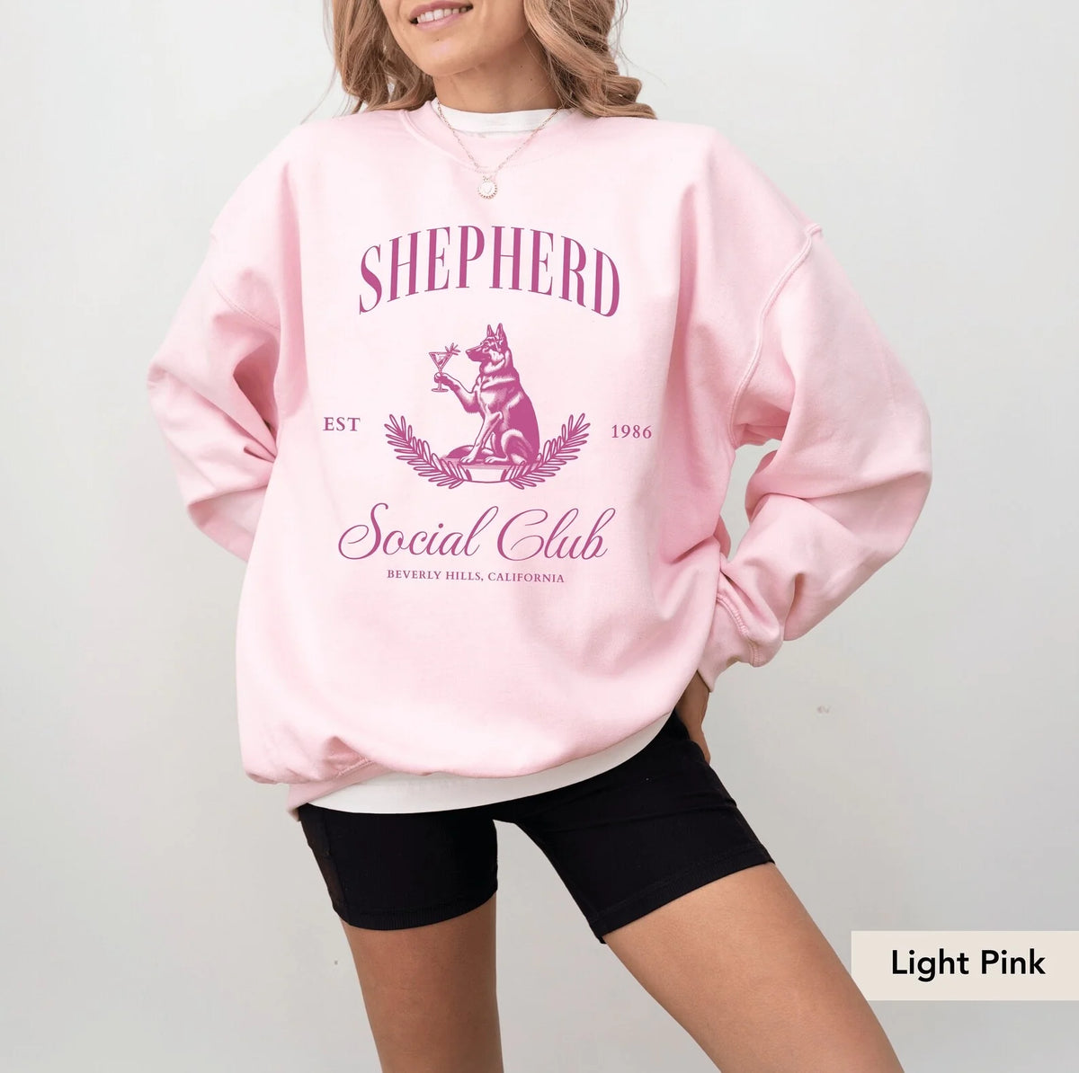 German Shepherd Martini Social Club Sweatshirt, German Shepherd sweatshirt, German Shepherd, German Shepherd Gift, German Shepherd mom