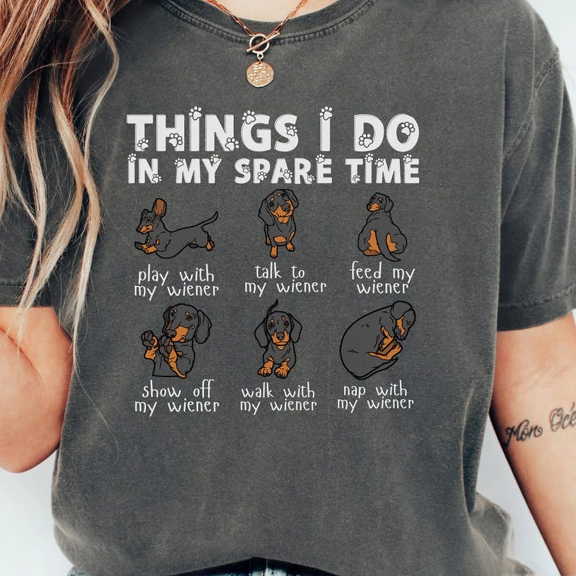 Dachshund Shirt, Funny Doxie T-Shirt, Wiener Dog tshirt, Dachshund Mama Shirt, Doxie Mom Gift, Wiener Dog Owner Tee, Cute Dachshund Shirts