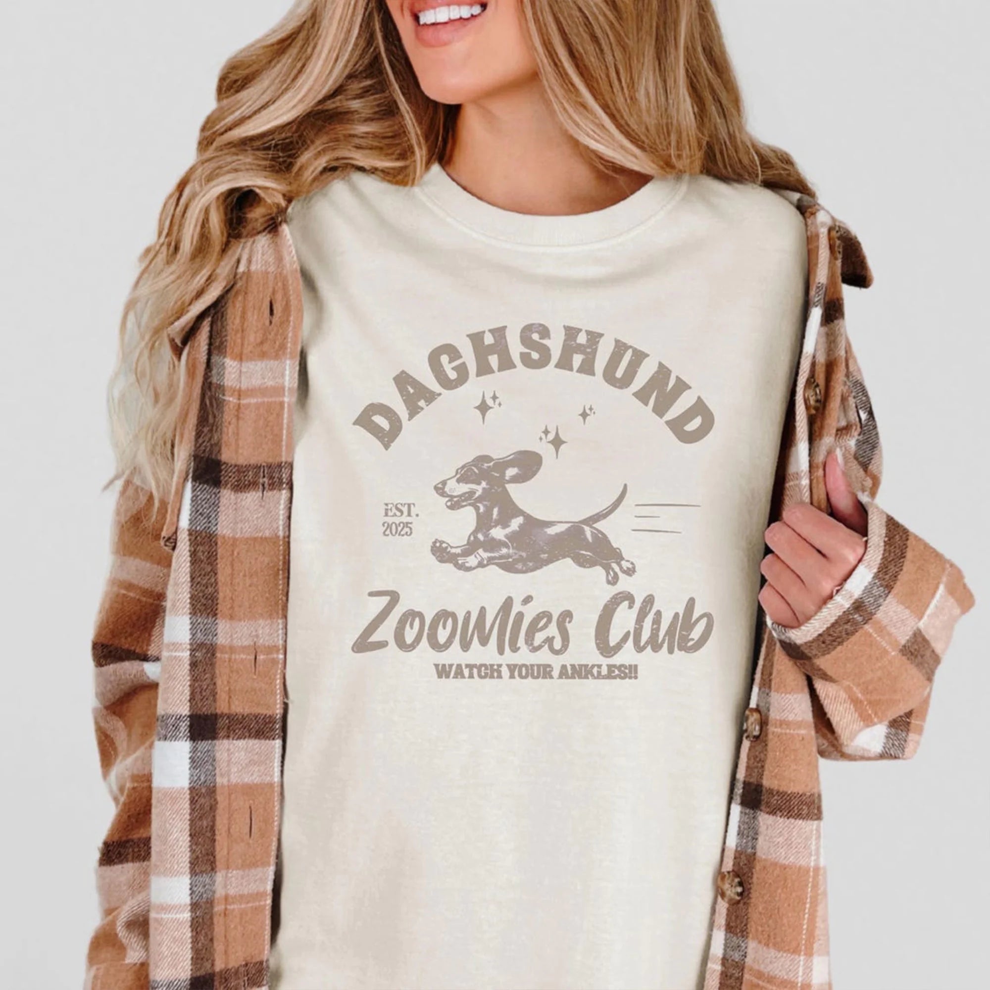 Dachshund Zoomies Club, Dog social club, Comfort Colors Shirt, Doxie Mom Sweatshirt, Wiener Dog Dad, Dachshund Gifts, Wiener Dog Shirt
