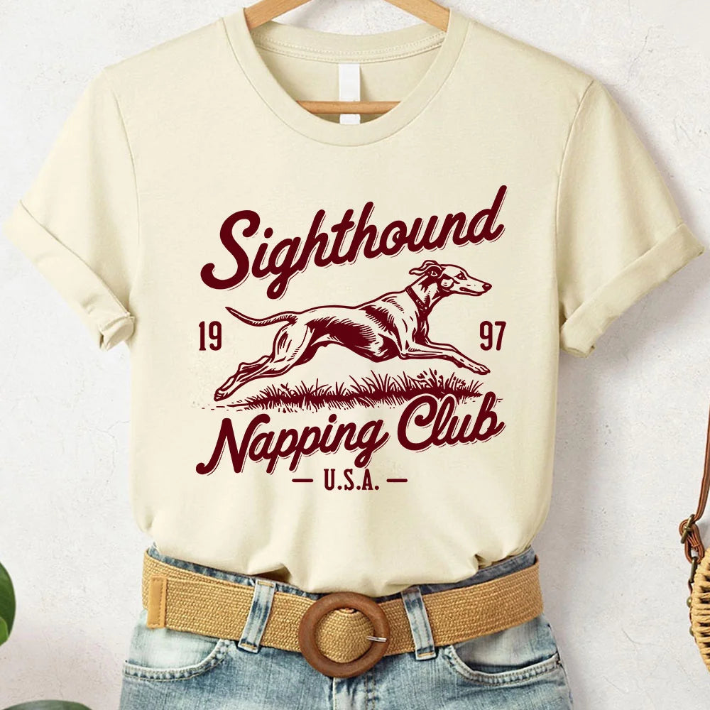Sighthound Napping Club Sweatshirt | Greyhound Dog Lover Shirt | Lazy Dog Tee | Funny Italian Greyhound Gift | Apparel and Mug