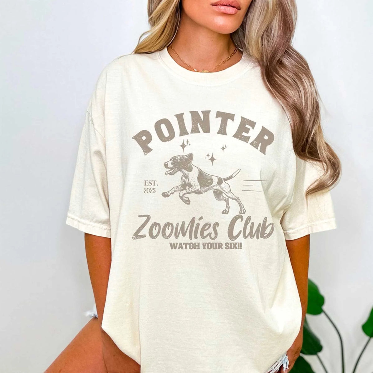 German Shorthair Pointer Zoomies Club, Dog social club, Comfort Colors Shirt or Sweatshirt, GSP Mom, Pointer Dog Dad, GSP Gifts