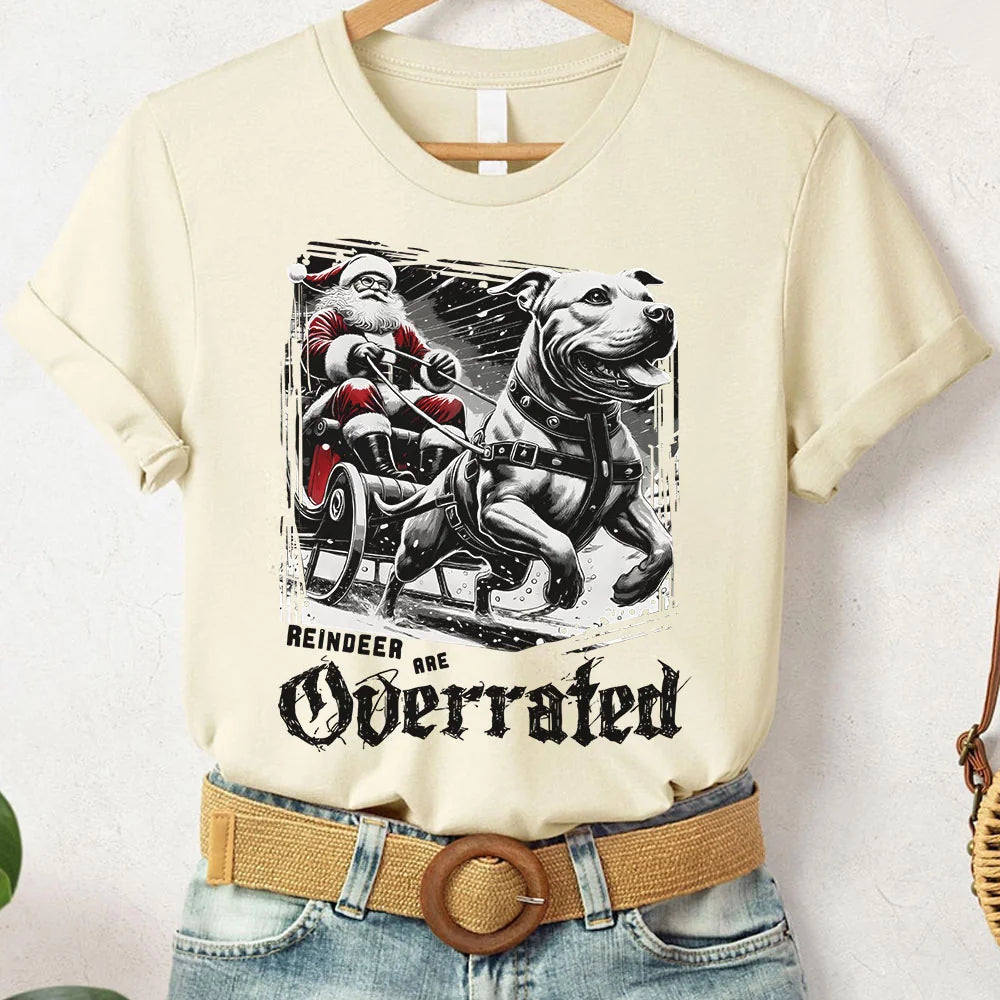 Standard Poodle Christmas Sweatshirt for Black Poodle Mom or Dad, Reindeer are Overrated, Poodle Gift, Poodle Lover Gift, Poodle Shirt