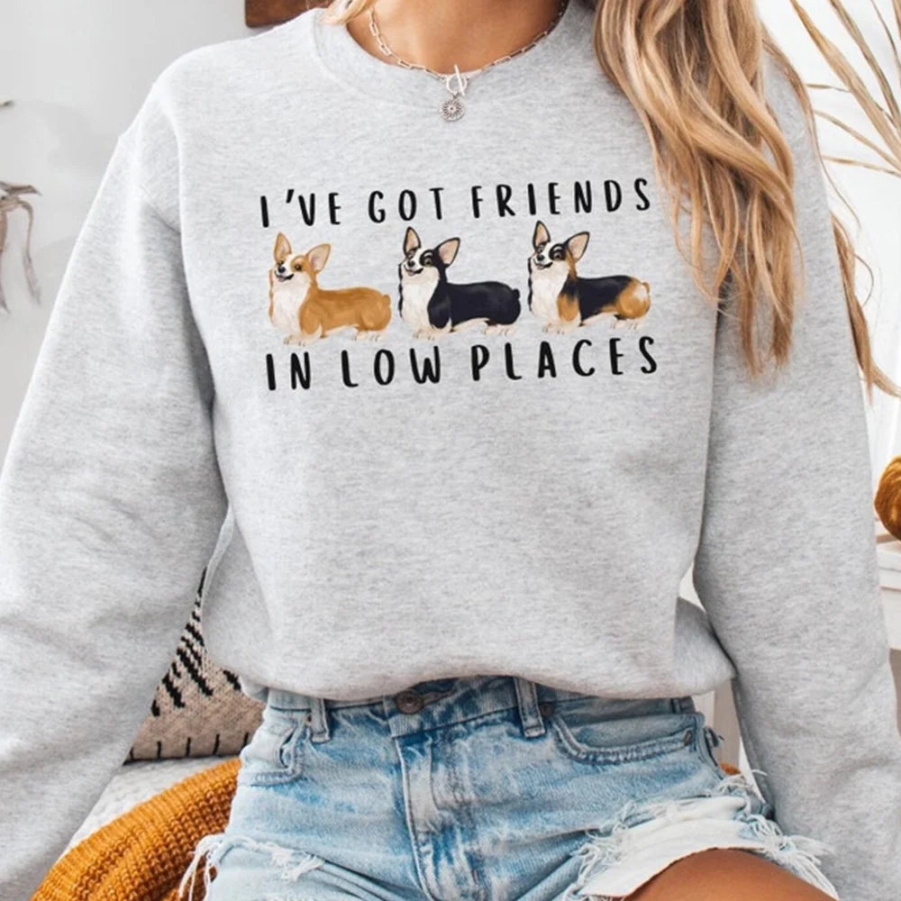 Funny Corgi Sweatshirt Gift for Corgi Mom Crewneck Welsh Corgi Lover Sweater Gift Corgi Mama Present Gift Corgi Dog Parent Kids Corgi Shirt