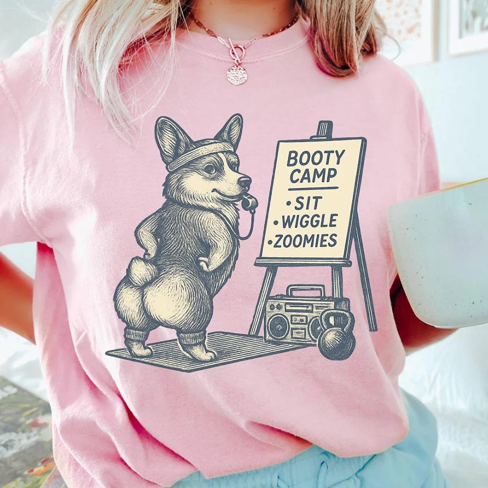 Comfort Colors Funny Corgi T-Shirt, Funny Dog Shirt, Corgi Vintage Shirt, Cute Dog Lovers Gift, Gift For Dog Mom, Corgi Lover Shirt, Corgi