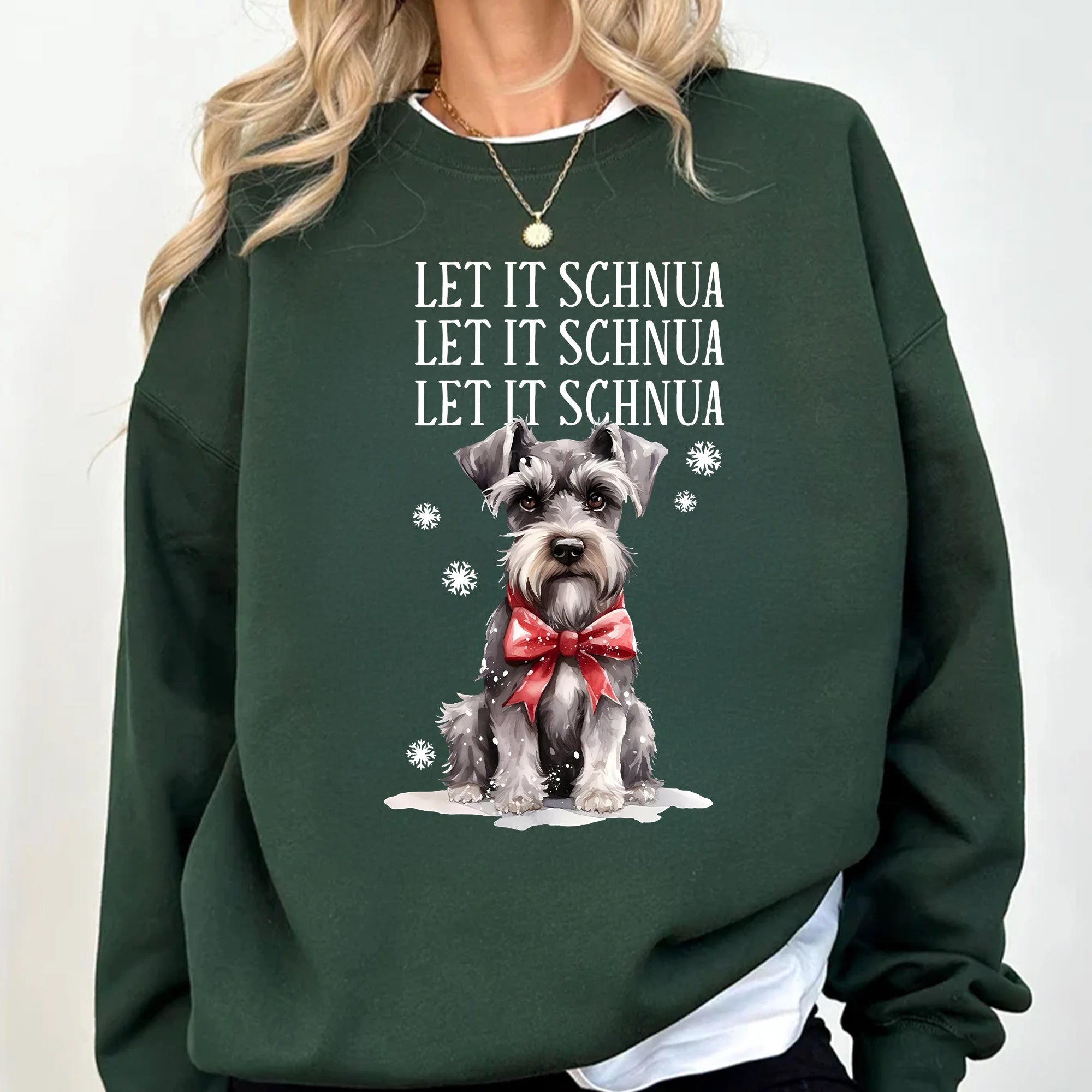 Schnauzer Christmas Sweatshirt, Schnauzer Sweatshirt, Schnauzer Christmas Gift, Dog Shirt, Schnauzer owner, Holiday Sweatshirt,Mom Dog Shirt