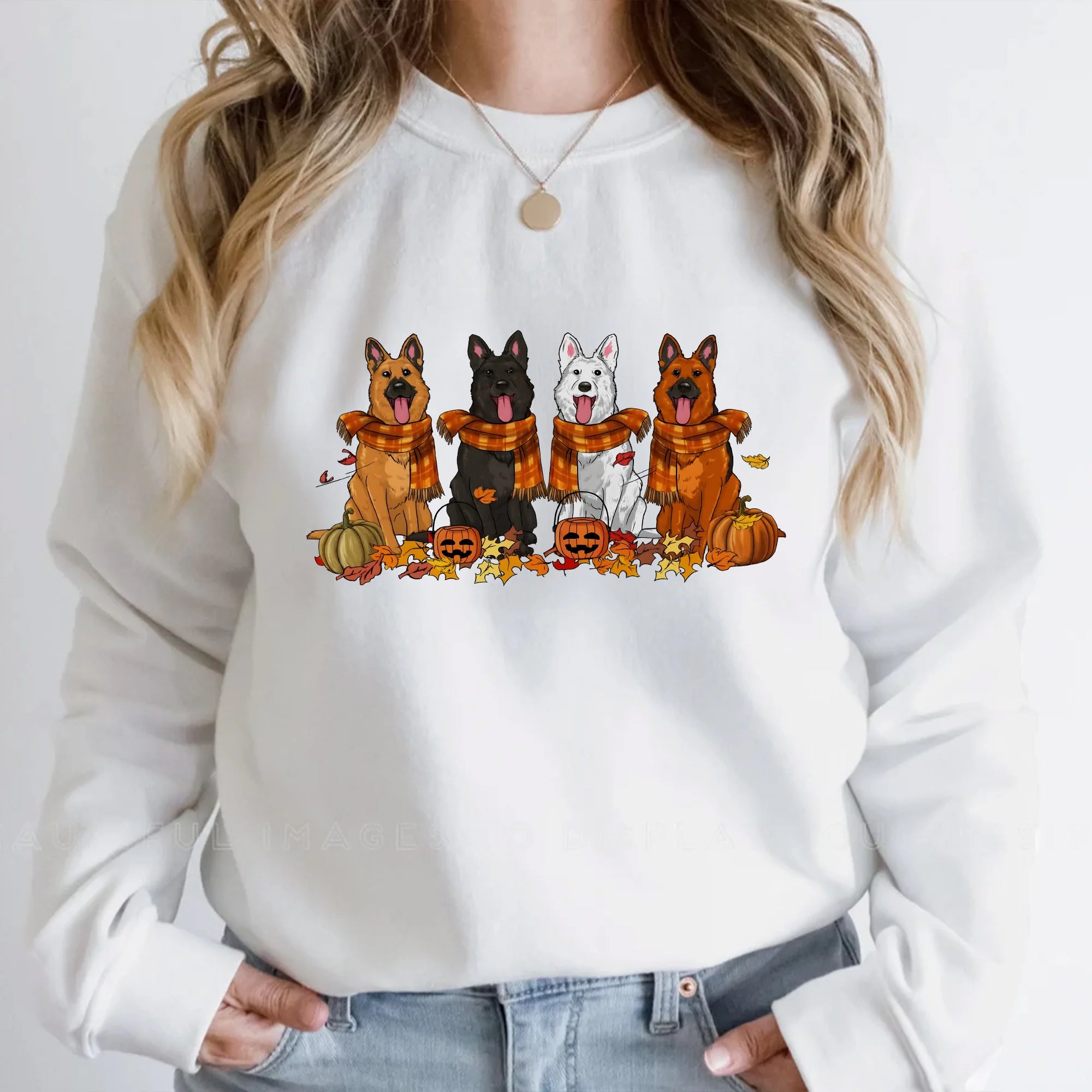 German Shepherd Thankgiving Dog Sweatshirt, Fall dog Shirt, Dog Lover Shirt, Pumpkin dog shirt,Thanksgiving shirt,fall apparel,fall clothing