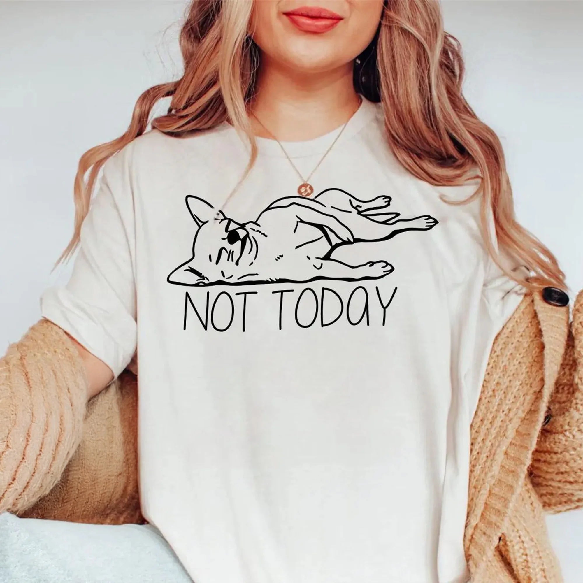 Chihuahua Funny T-Shirt | Chihuahua Not Today Shirt | Chihuahua Lover Gift | Cute Chihuahua | Funny Dog Tee | Chihuahua Mom Dad Gifts