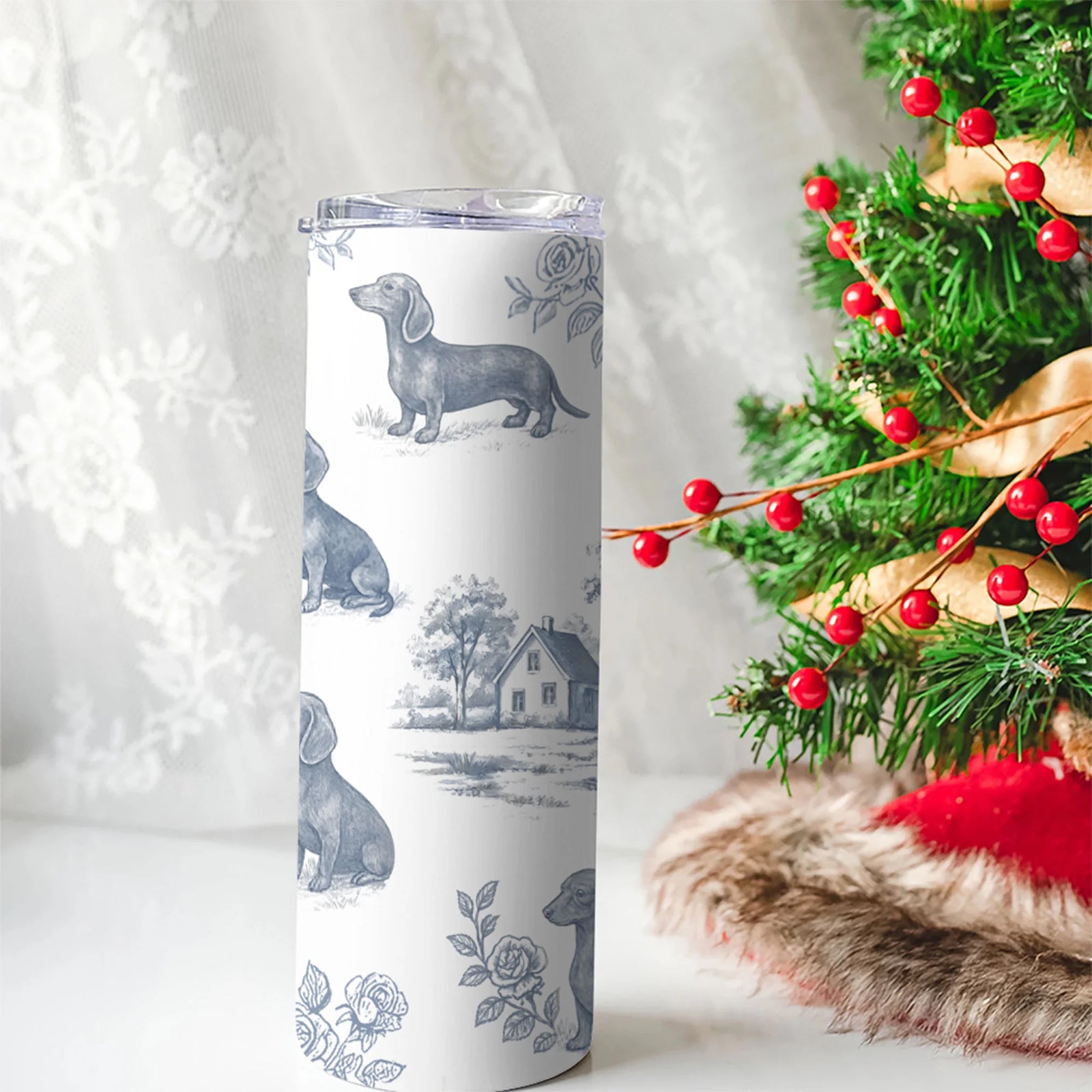 Dachshund Tumbler: 20oz Wiener Dog Mom Gift