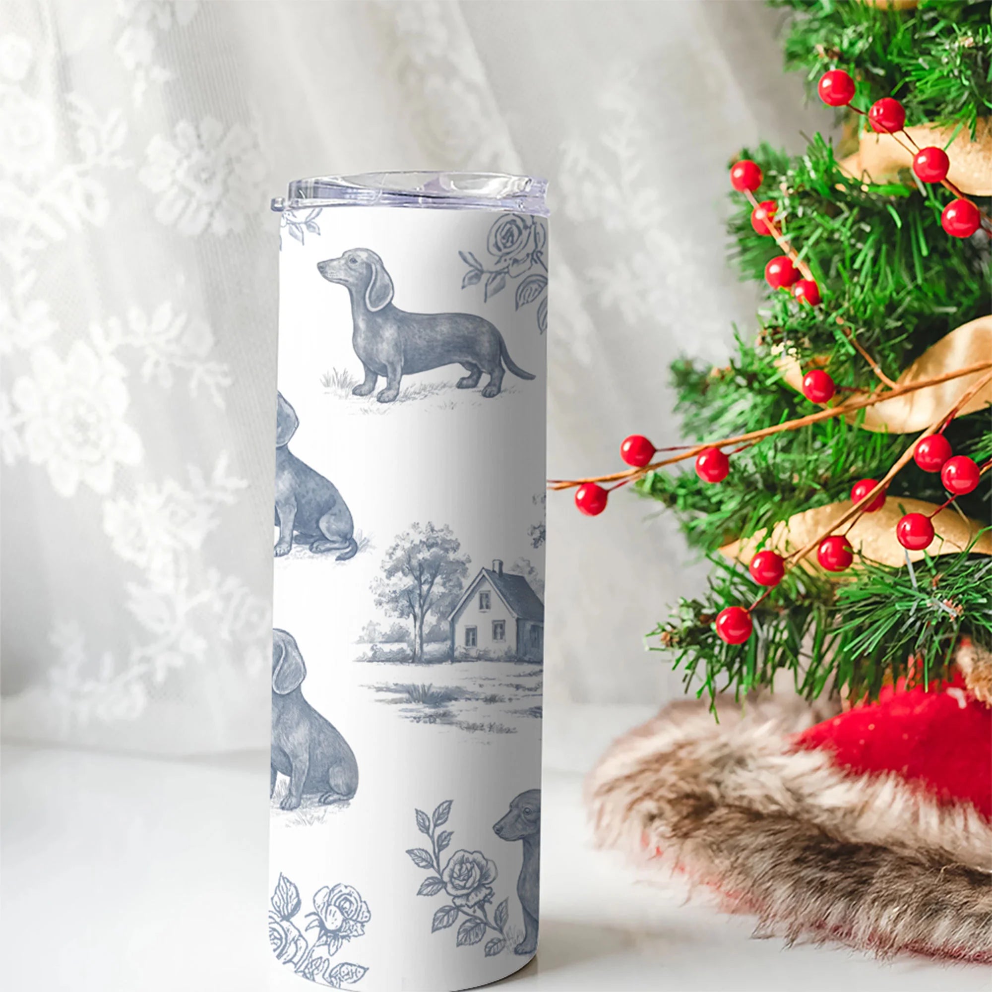 Dachshund Tumbler: 20oz Wiener Dog Mom Gift