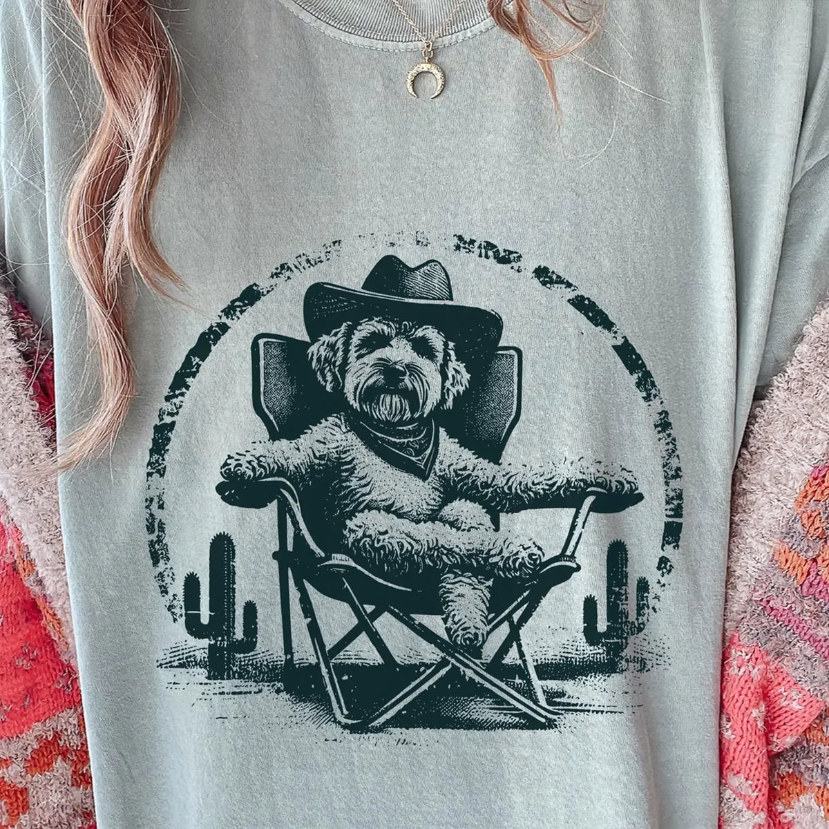 Vintage Lagotto Shirt – Western Cowboy Lagotto Tee