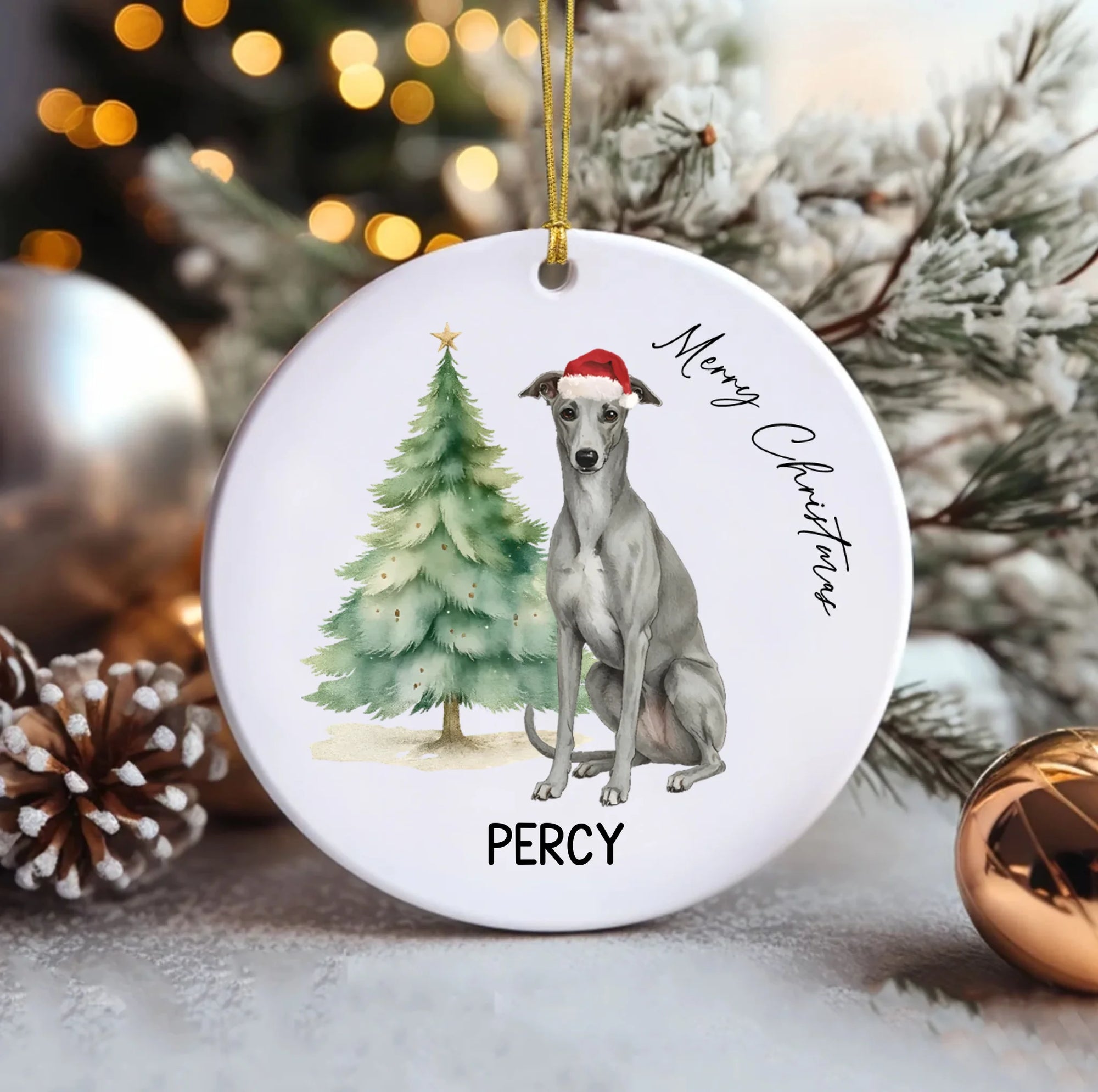 Ceramic Circle Ornament (1)