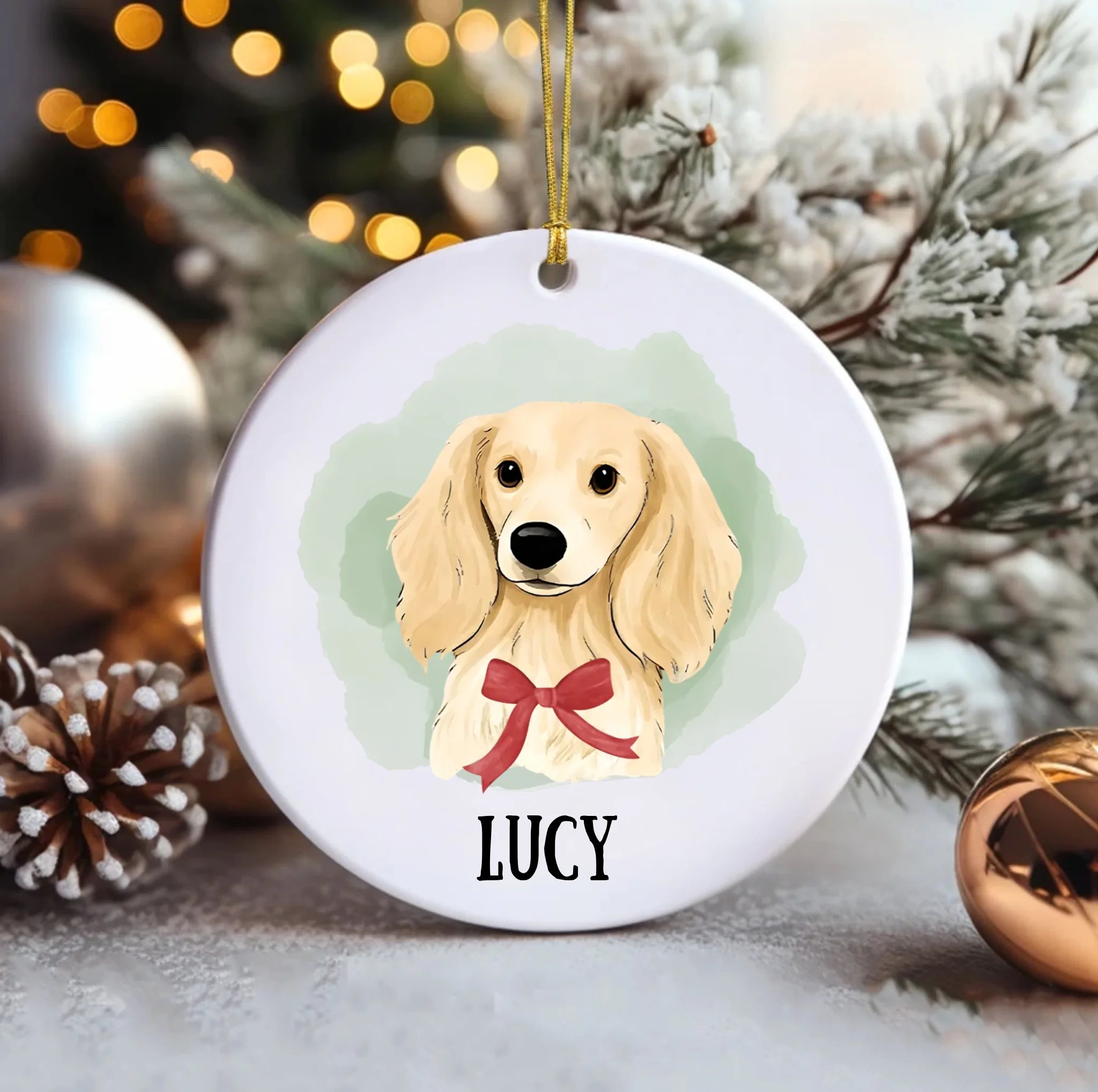 Ceramic Circle Ornament (1)