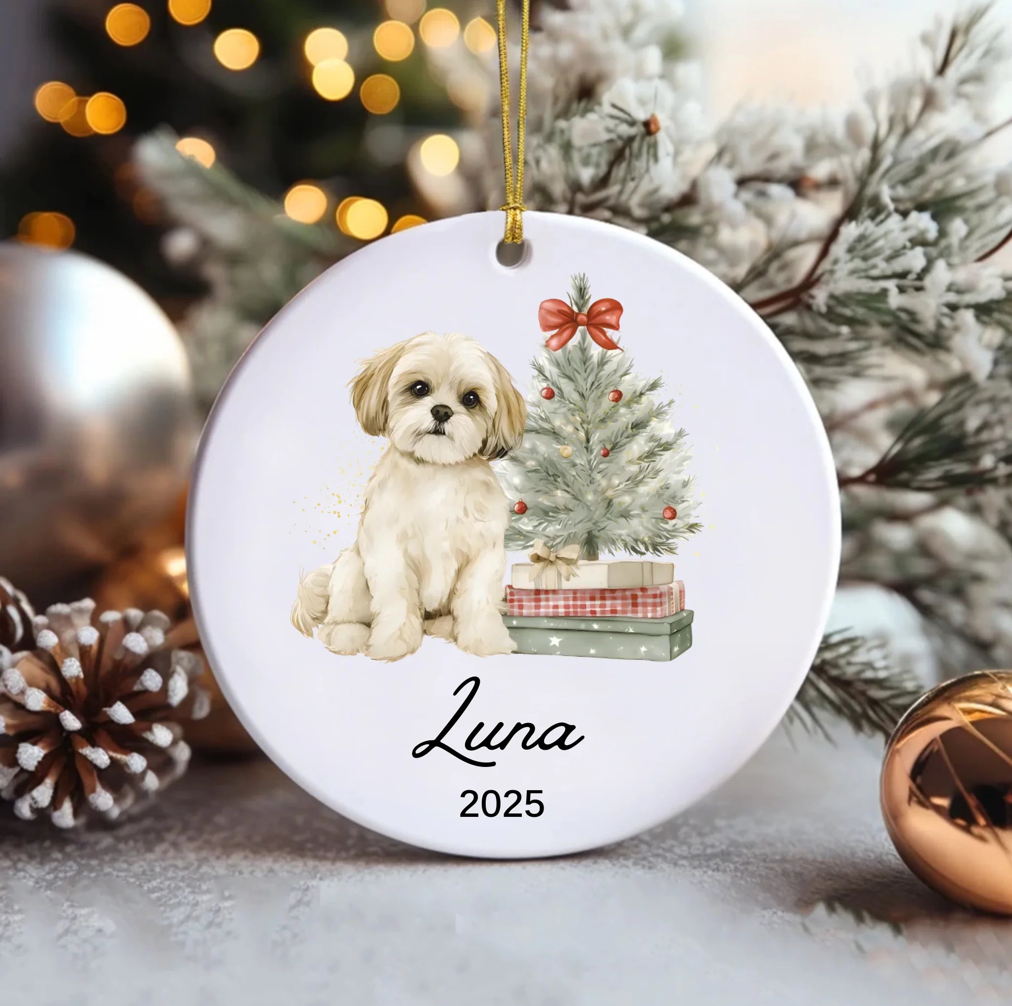 Ceramic Circle Ornament (1)