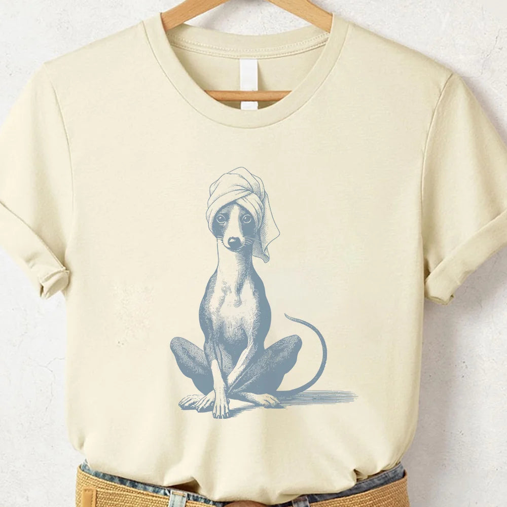 Italian Greyhound Whippet Shirt: Vintage Iggy Spa Bath Sweatshirt