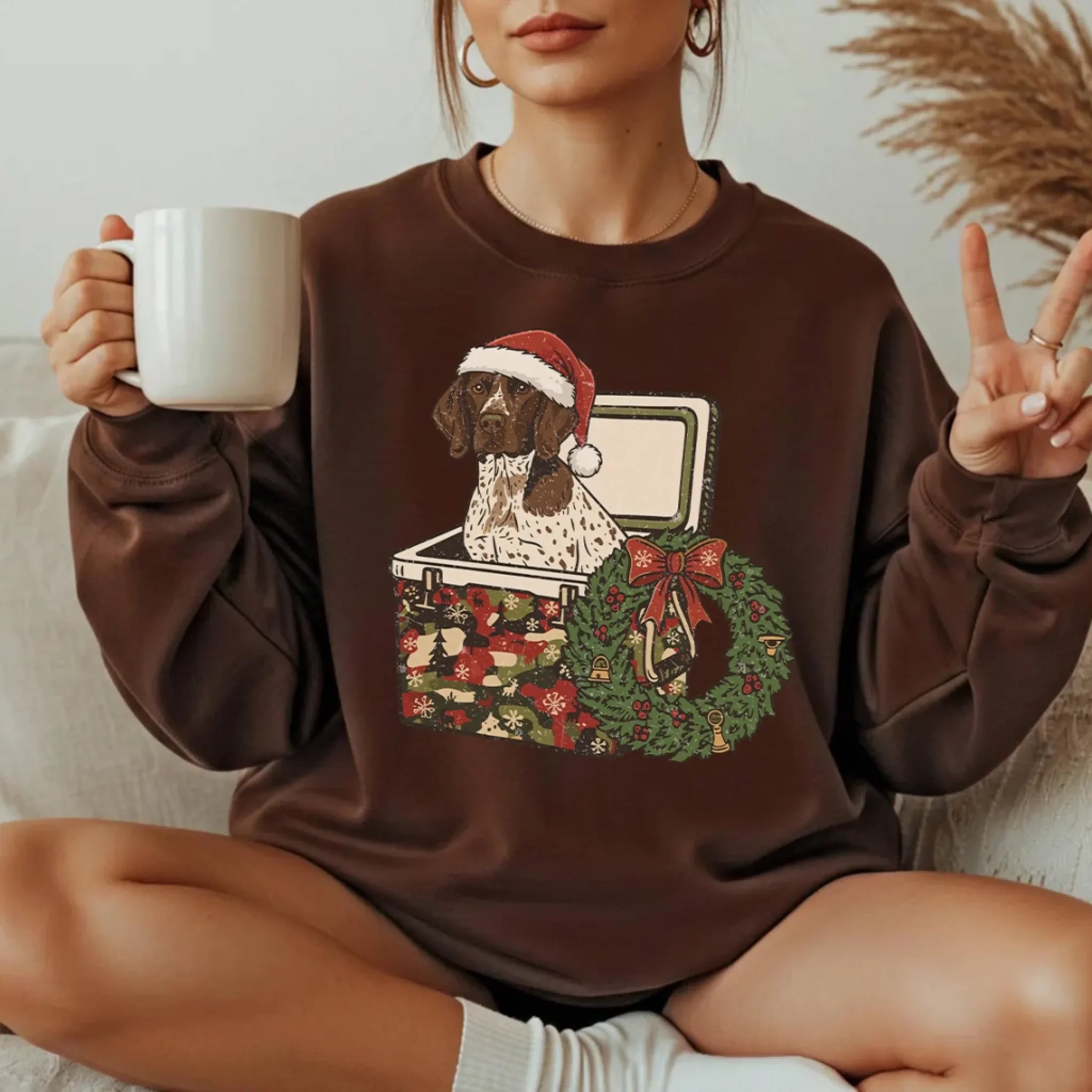 Mockup gildan sweater 2