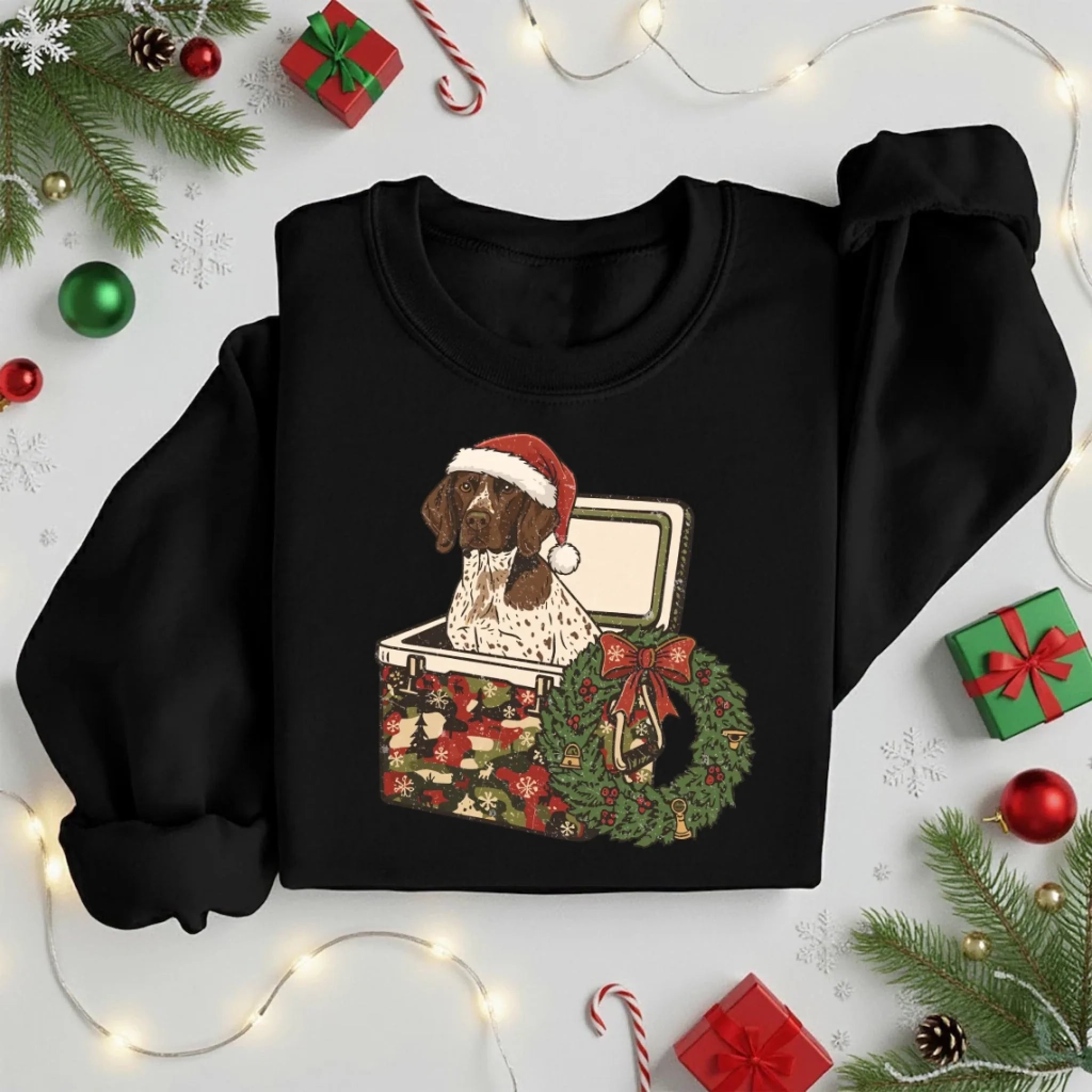 Mockup gildan sweater 4