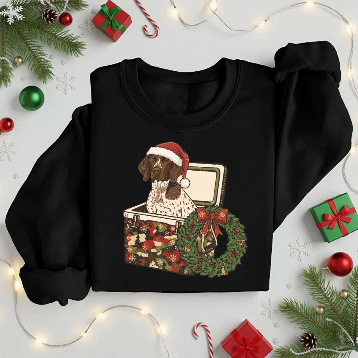 Mockup gildan sweater 4