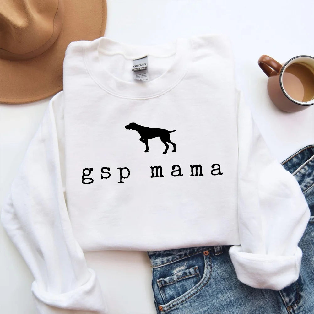 GSP Mama Sweatshirt, German Shorthaired Pointer Mom Pullover