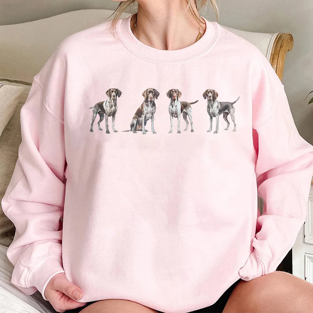 GSP Dog Lover Sweatshirt, German Shorthaired Pointer Mom Sweater