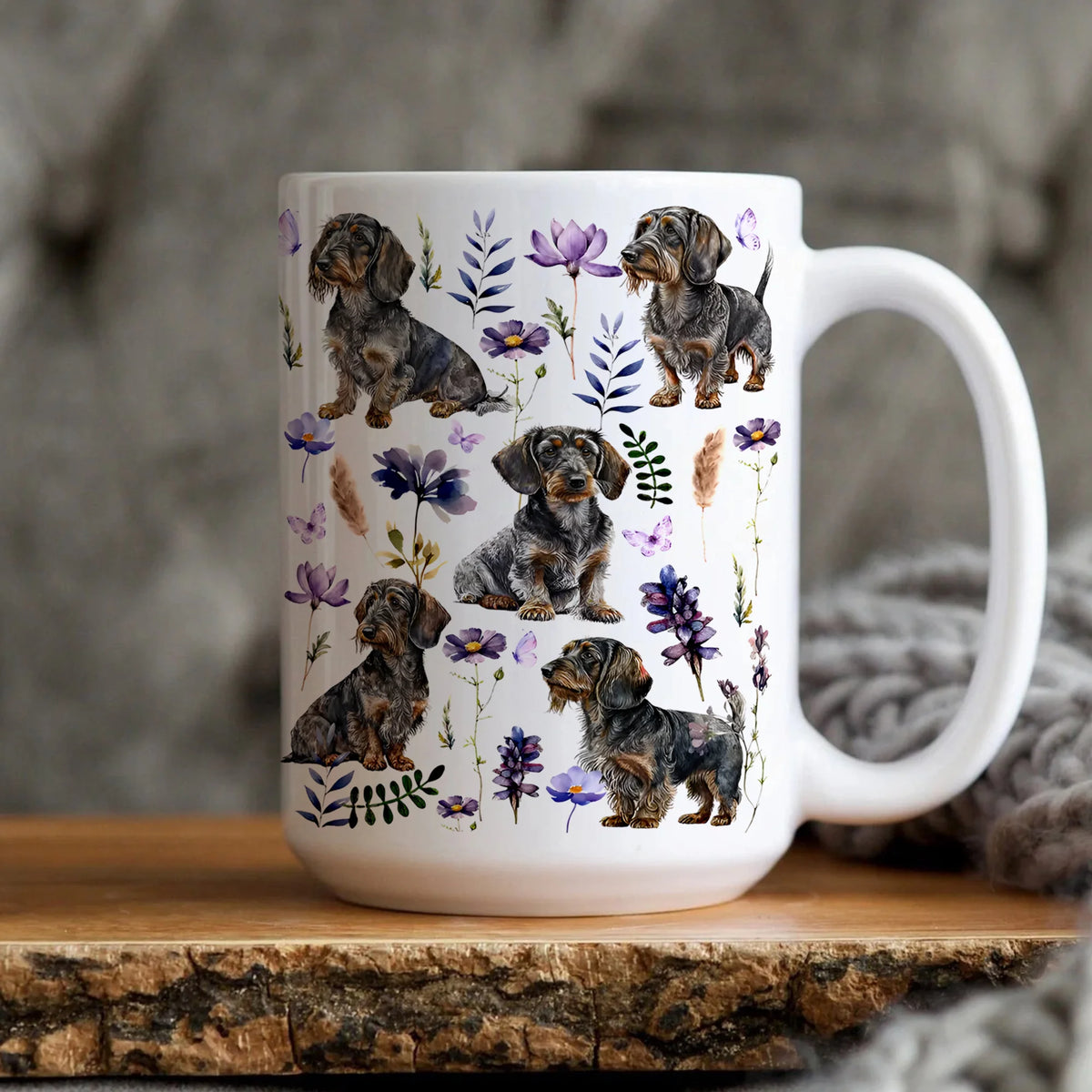 Wire Haired Dachshund Dog Mug Wire Haired Dachshund Gifts