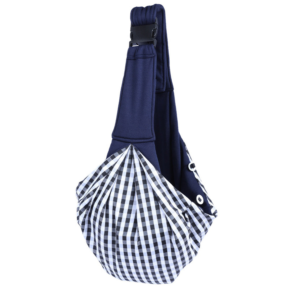 Convertible Dog Carrier Sling: Front and Shoulder Pet Carrier for Cats and Dogs, Stylish Nylon Design, Hands-Free Pet Travel