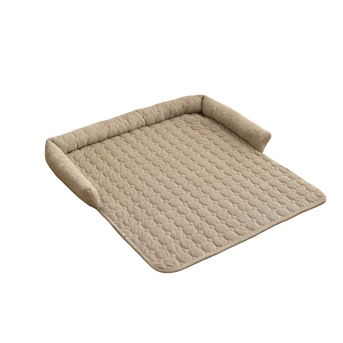 Soft Corduroy Pet Bed Sofa Cover Comfortable Dog & Cat Bed Luxury Pet Mat Couch Protector