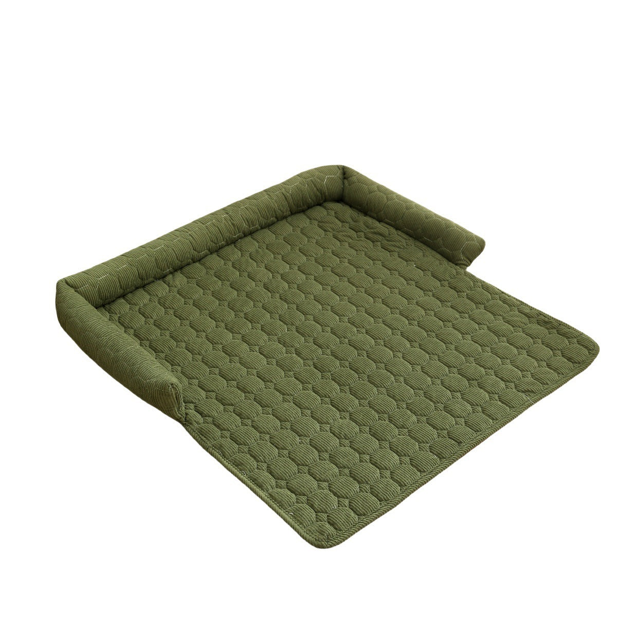 Soft Corduroy Pet Bed Sofa Cover Comfortable Dog & Cat Bed Luxury Pet Mat Couch Protector